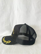 Black + Gold Trucker Cap