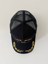 Black + Gold Trucker Cap