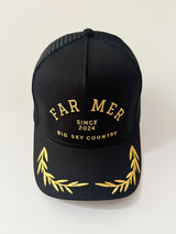 Black + Gold Trucker Cap