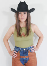 Army Embroidered Snake Tank