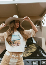 Barren Beauty Raglan Tee