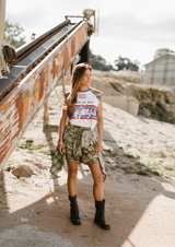 Camo Raglan Tank