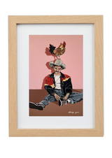 Cocky Cowboy - Mini Print