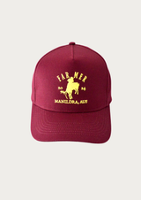 FAR MER Branded Cap - Maroon