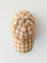 Honey Check Cap
