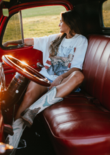 Jean Baby Tee