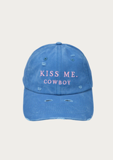 ‘Kiss Me Cowboy - Blue’ Cap