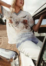 Lace Raglan - Bud & Bone