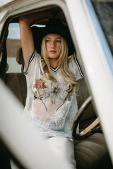 Lace Raglan - Bud & Bone