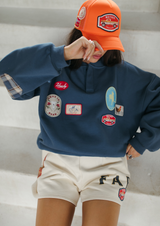 Love is Dead Button-Up Pullover
