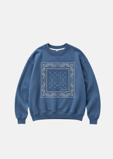 Paisley Fleece Pullover
