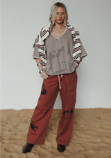 West Of Here Drawstring Cargo Pant