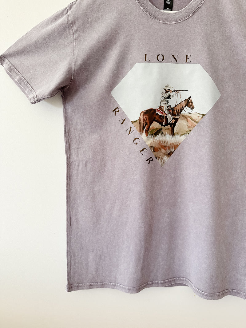 Lone Ranger Unisex Lilac Stonewash Shirt