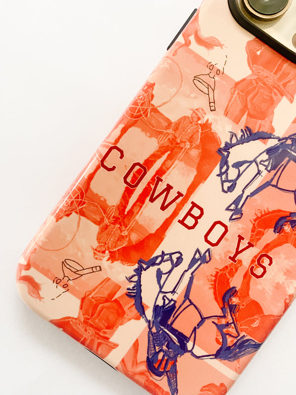 'Cowboy Patchwork' Phone Case