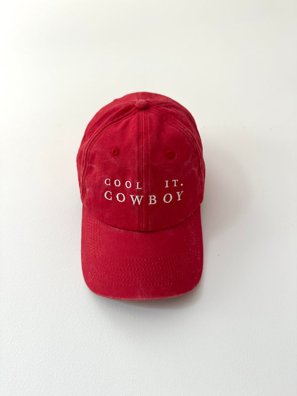 Cool It. Cowboy Cap