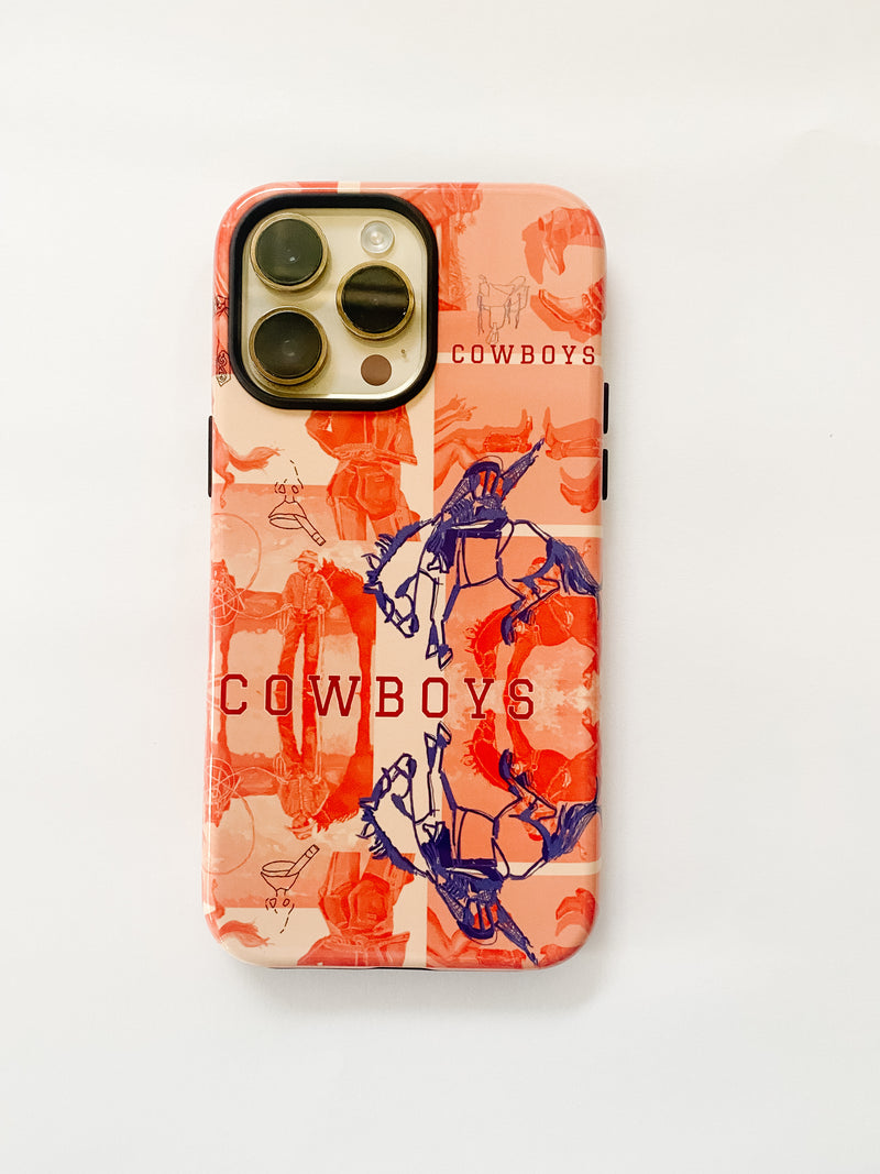 'Cowboy Patchwork' Phone Case