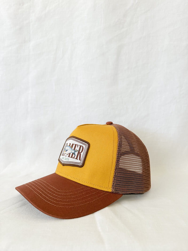 Dam Days Trucker - Mustard