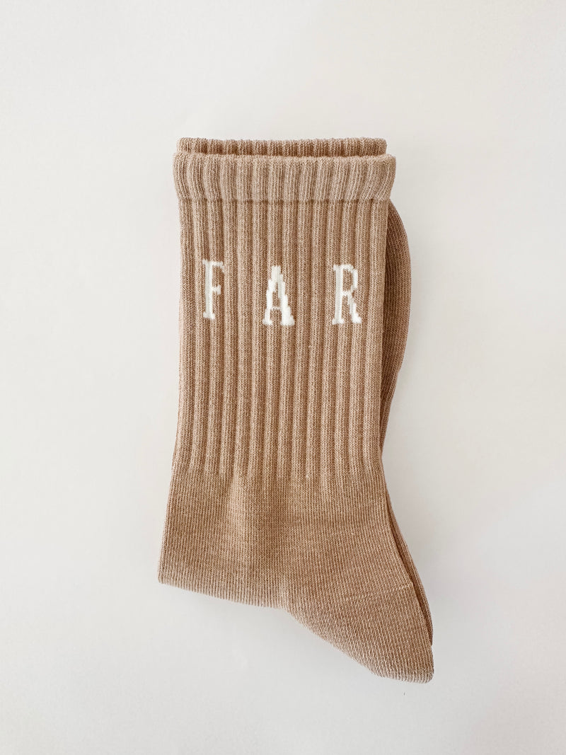 Cinnamon FAR MER. Boot Socks