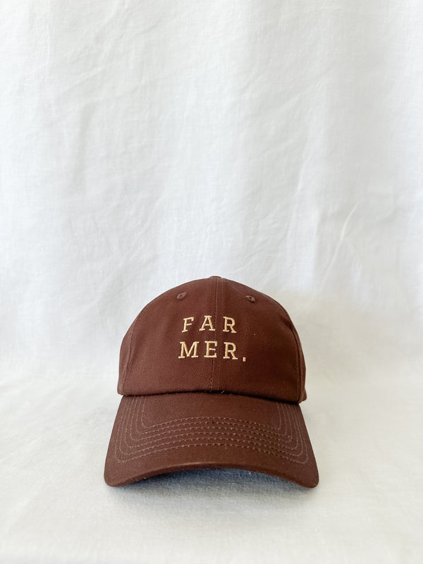 FAR MER Staple Cap - Brown