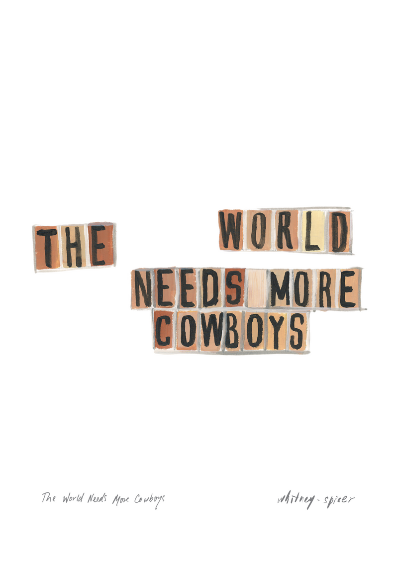 Cowboy Collection - Individual Prints