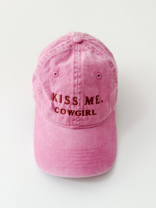 Kiss Me Cowgirl Cap