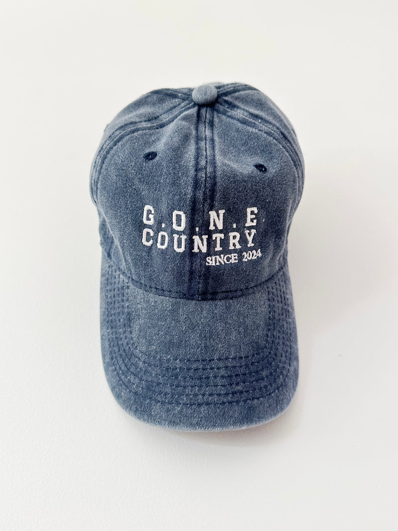 'G.O.N.E Country' Cap