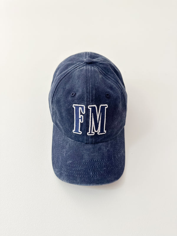 F M Initials Cap