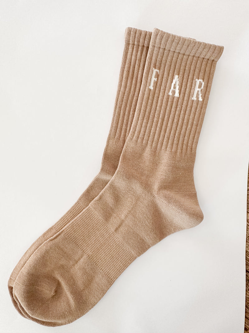 Cinnamon FAR MER. Boot Socks