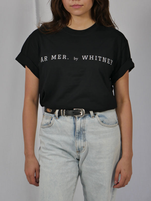 FAR MER. B & W Staple Tee