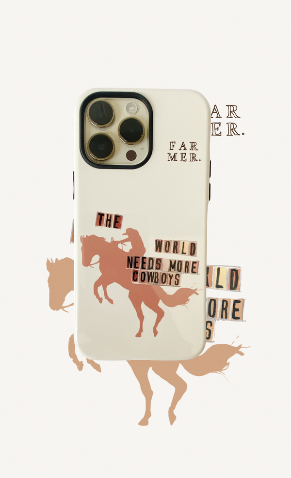 'Cowboy Shadow' Phone Case