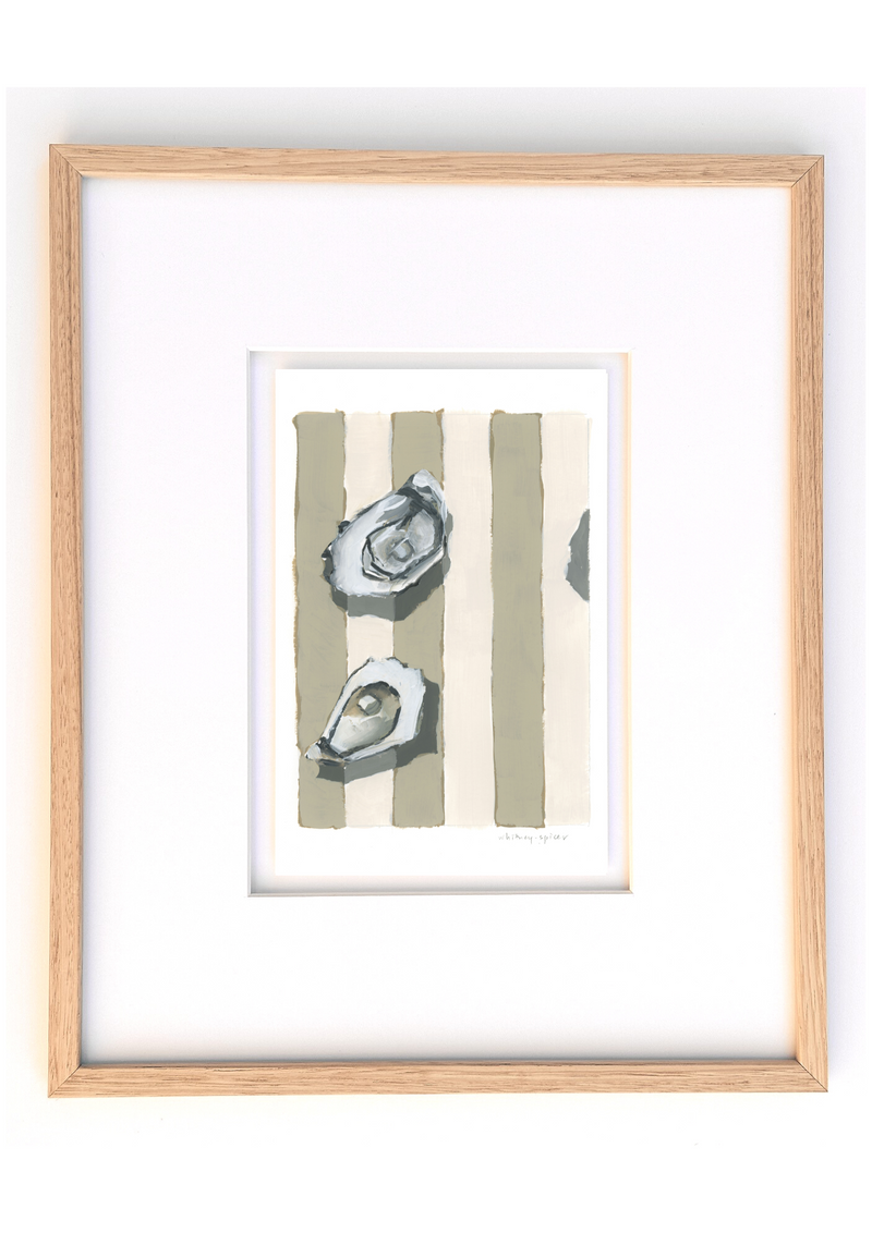 'Pair of Oysters' Print