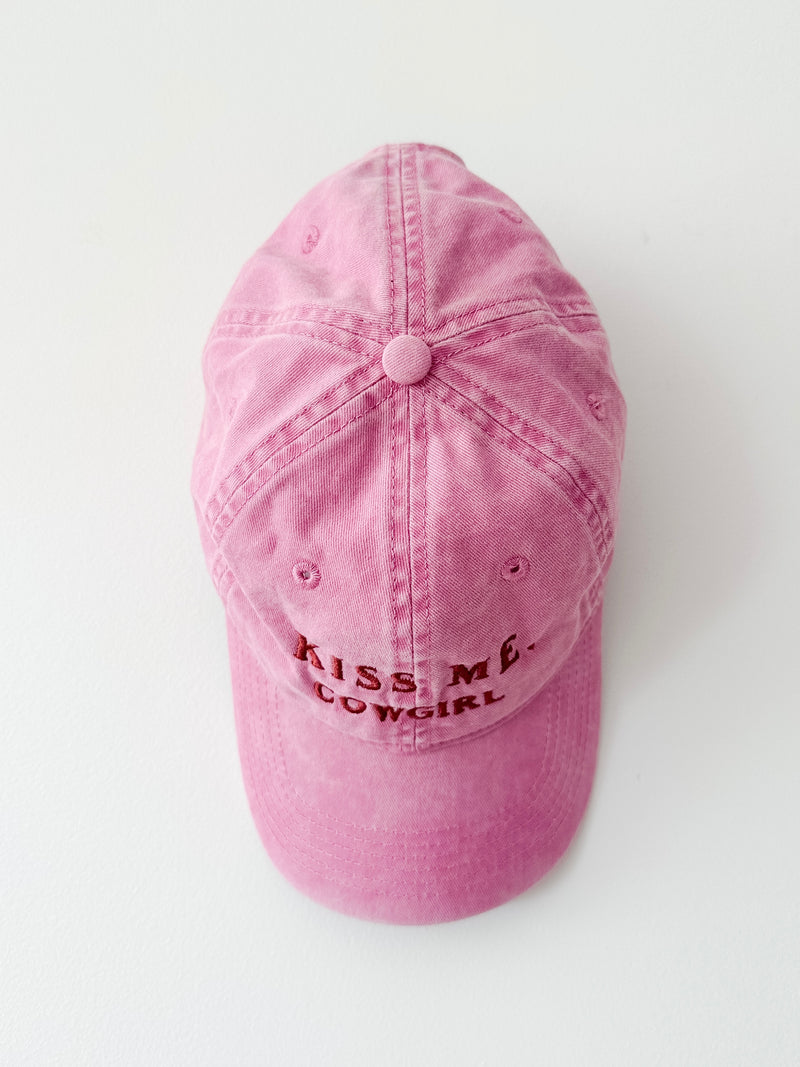 Kiss Me Cowgirl Cap