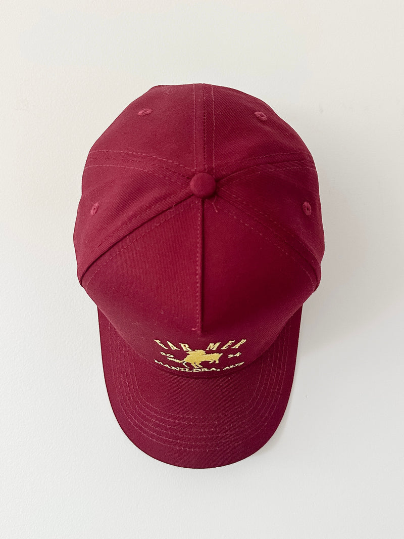 FAR MER Branded Cap - Maroon