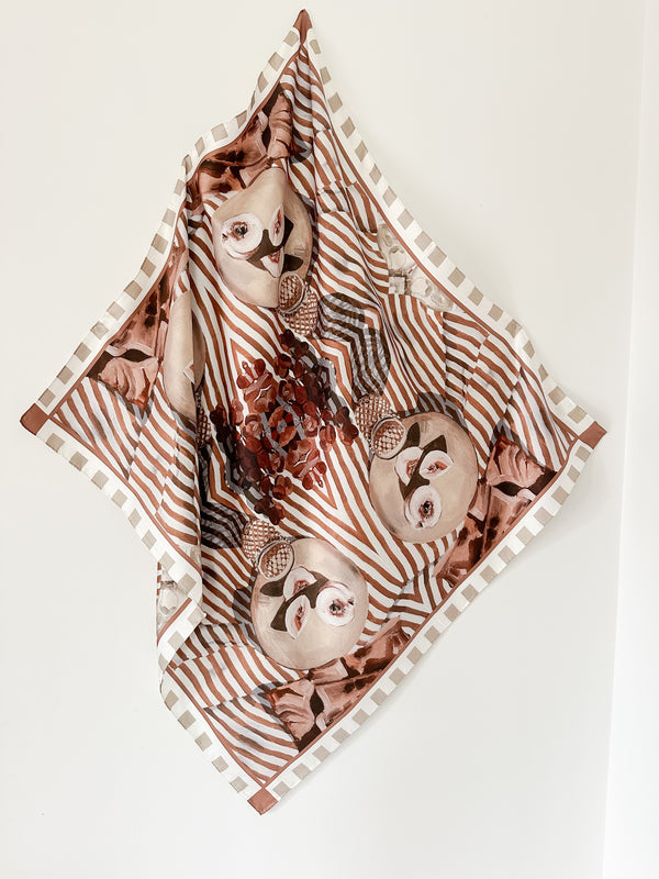 NEW The Weekend Large Silk Scarf