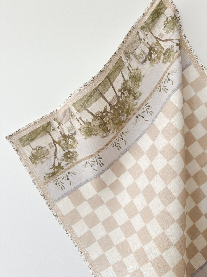 Olive Garden Tea Towel