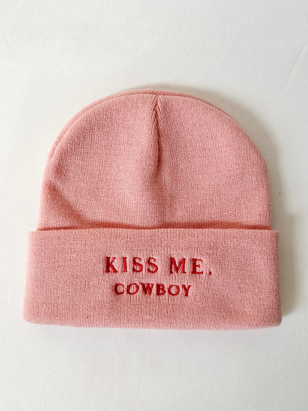 Kiss Me Cowboy Beanie