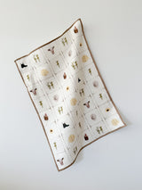 Farm Neutral Linen Tea Towel