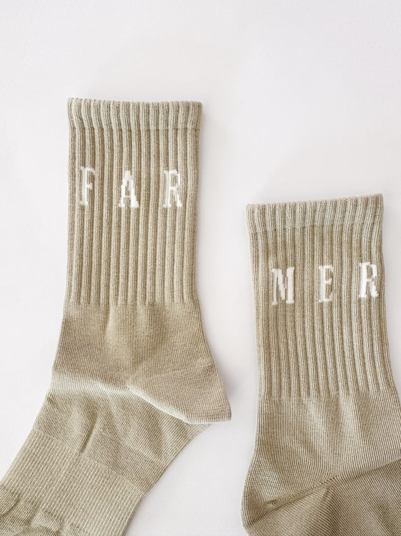 Sage FAR MER. Boot Socks