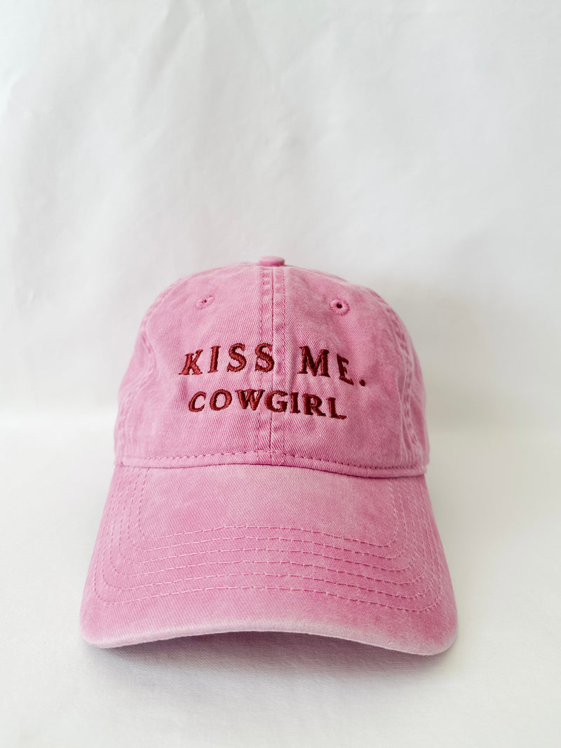 Kiss Me Cowgirl Cap