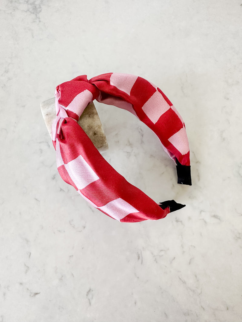 The Holiday Knot Silk Headband