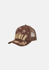 Brown Bandana Trucker