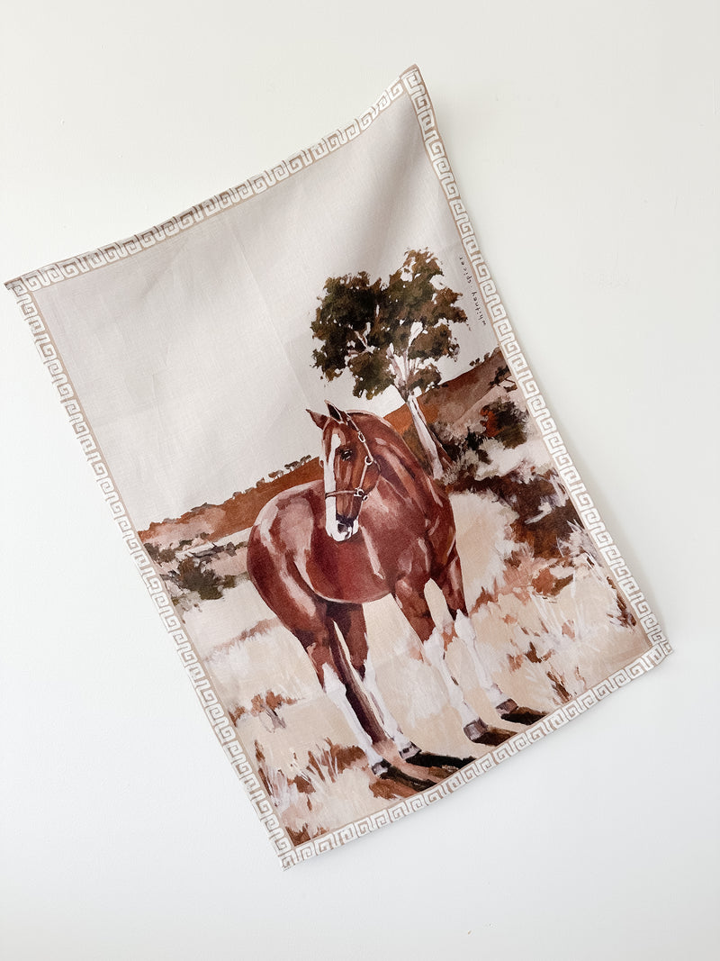 The Horse Tea Towel