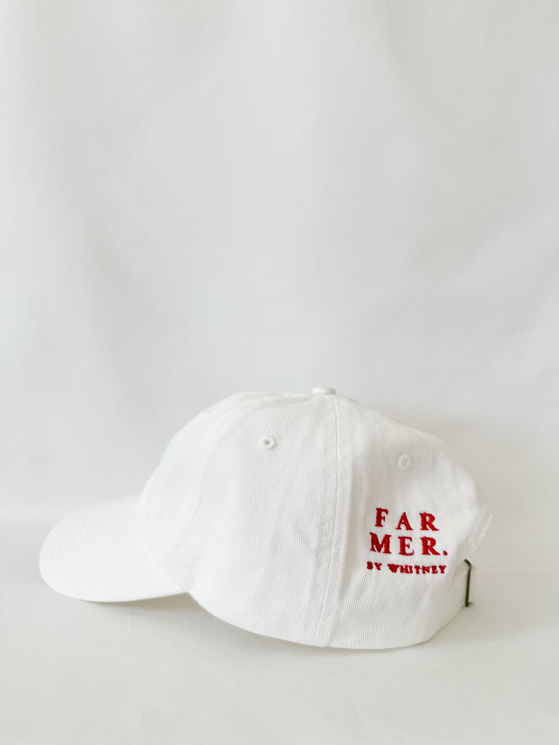 Rattlesnake Cap - White