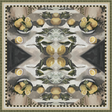 'Moody Lemons' Silk Modal Sarong