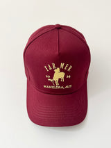 FAR MER Branded Cap - Maroon