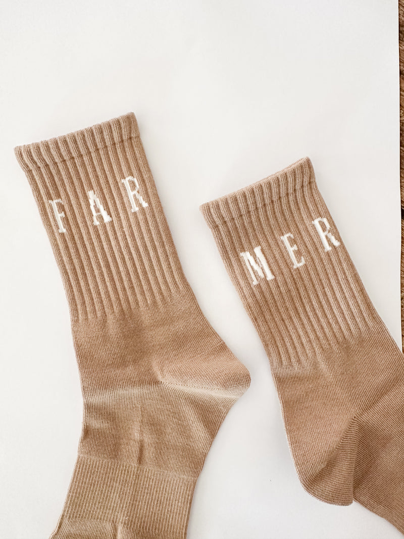 Cinnamon FAR MER. Boot Socks