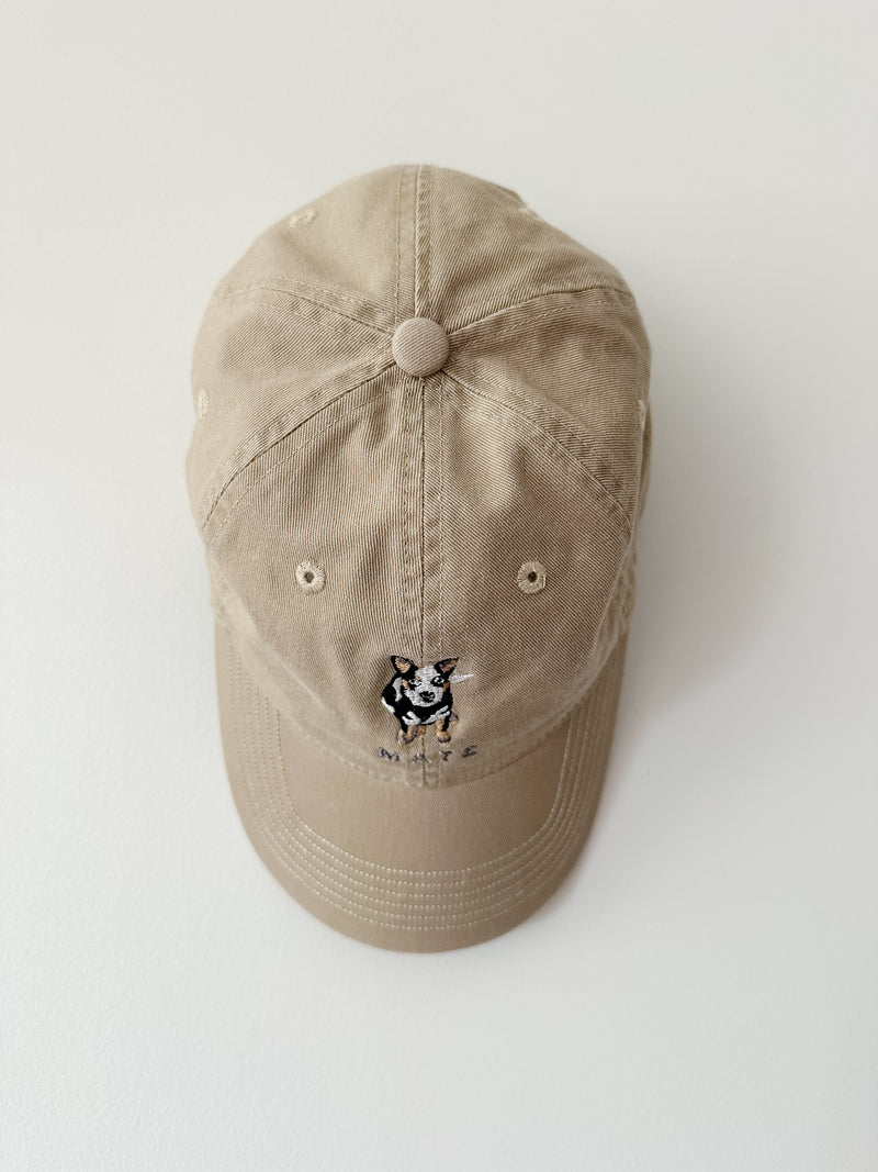 ‘Cattle Dog - Mate’ Khaki Cap