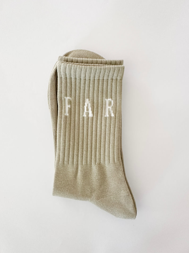 Sage FAR MER. Boot Socks