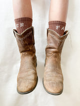 Chocolate FAR MER. Boot Socks