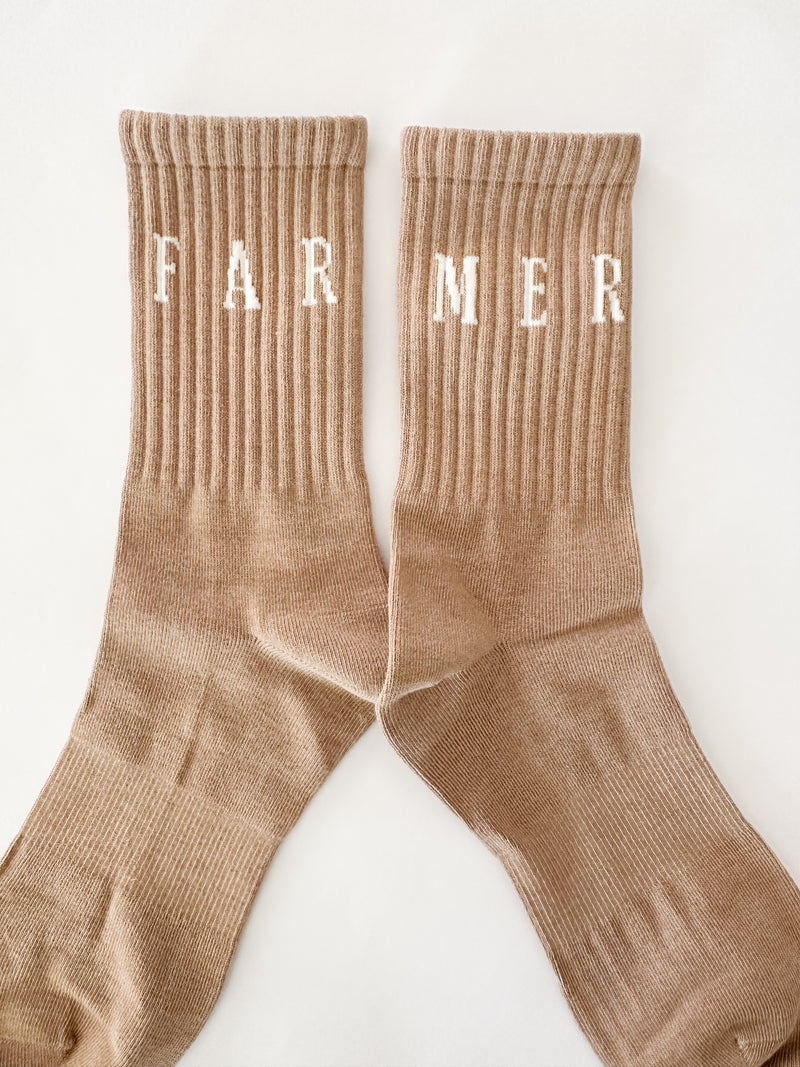 Cinnamon FAR MER. Boot Socks